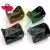 Set of 4 black plastic car seat slide rail corner covers for protection against scratches