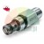 Screw-in hydraulic cartridge valve M20x1.5 with rubber O-rings on a white background