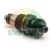 Black threaded hydraulic cartridge valve ZY-20 with mesh filter on a white background