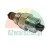 Hydraulic screw-in cartridge valve with metal body and external thread isolated on white background.