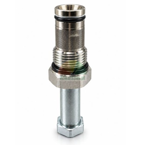 Hydraulic lowering valve for 16mm solenoid coil with G27mm thread and mesh filter