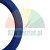 Blue hydraulic polyurethane U-cup seal with marking UN 53 63 6 on a white background