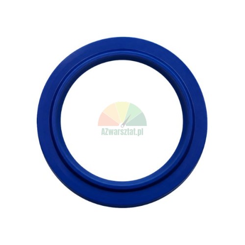 Blue hydraulic cylinder seal 32x40x5/6.5 on a white background
