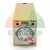 Analog timer relay model H3Y with rotary dial knob and status LED indicators.