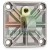 Rear clevis mounting flange for 80 mm pneumatic cylinder, 9 cm
