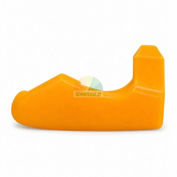 Yellow plastic mounting head protective insert Type P for tyre changer machine on a white background