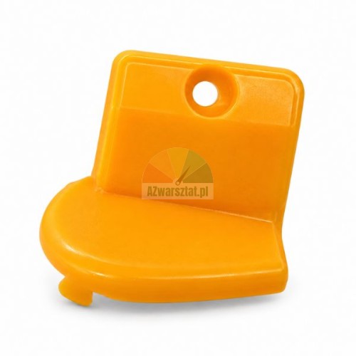 Yellow plastic protective cover insert for demount head type F