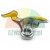Steel demount duck head 29 mm for tire changer with yellow plastic protective inserts