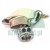 Metal tyre changer demount duck head with yellow plastic inserts