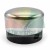 Complete vertical or horizontal actuator mushroom type B with silver metal cap and black base with threaded port