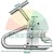 Tyre bead clamp for steel truck wheels with dimensions