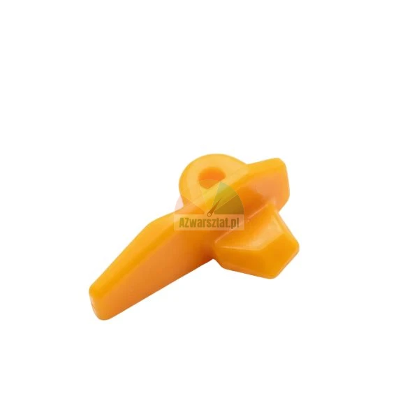 Yellow plastic demount head protector insert Type O for tire changer