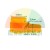 Orange plastic component with technical dimension markings 1.9 cm, 2.3 cm, 1.4 cm, and 1.1 cm on a white background.