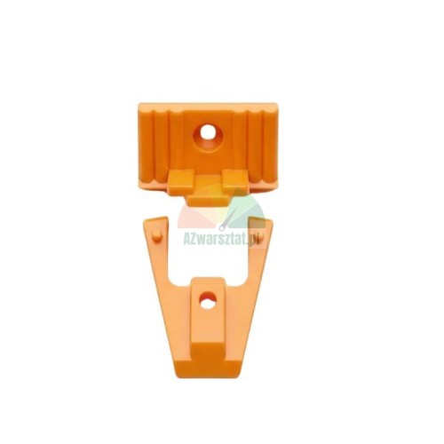 Orange plastic protective jaw covers for tyre changer clamping jaws