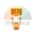 Orange plastic protective jaw covers for tyre changer clamping jaws