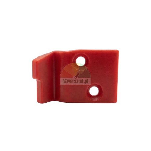 Red plastic protective insert cover for tire changer demount head Type AB