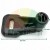 Black tyre changer rotation switch connector lever with dimensions