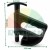 Black mounting clamp Type A with dimensions