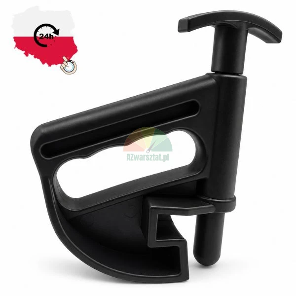Black plastic tyre bead clamp tool for tyre changer machine