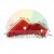 Red plastic demount head protector Type AM with dimensions