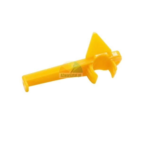 Yellow plastic insert protector for tyre changer mount demount head Type AV push-in