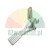 Metal foot pedal lever with ribbed surface and mounting bracket on a white background