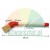 Angled tyre mounting paste brush with dimensions