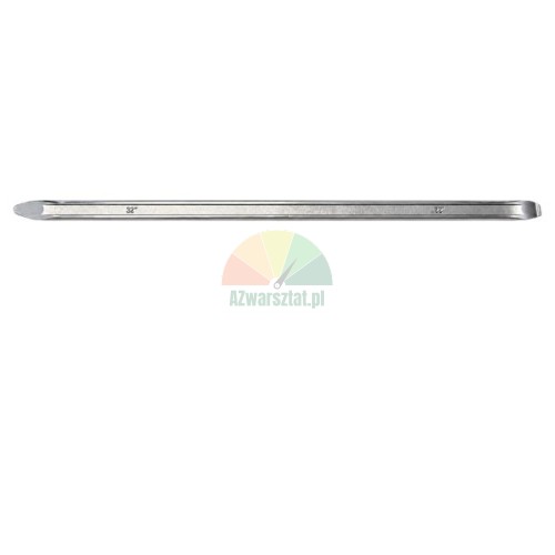 80 cm steel tire lever spoon for car wheels on a white background