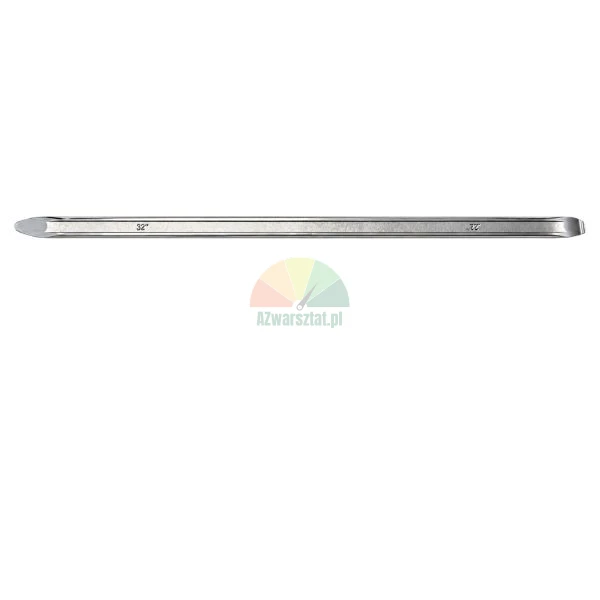80 cm steel tire lever spoon for car wheels on a white background