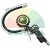 Digital tyre inflator gun with pressure gauge 0-16 bar and 35 cm hose
