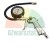 Tire inflator gun TYPE A with pressure gauge and flexible hose