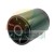 Wide black plastic pressure roller with internal ribbing
