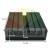 Square rubber car jack pad 7.5 cm with groove