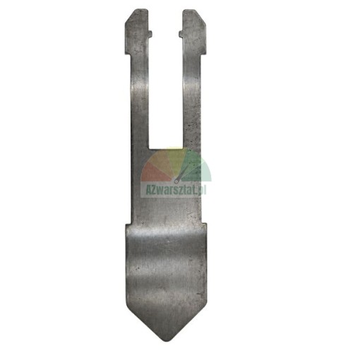 Steel clamp guide for assembly table on a white background