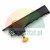 Black handheld doweling jig with ergonomic handle and yellow adjustment knobs on white background