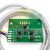 Green YT-dA1 rotation sensor board with optical sensors and connected cable
