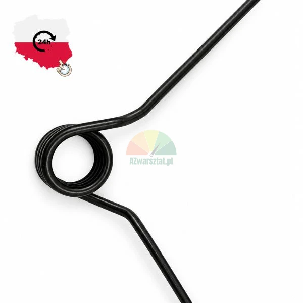 Black 23mm tire changer rotation switch torsion spring