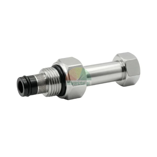 Hydraulic lowering valve for 13mm/G19mm coil on white background