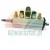 Complete aluminum type I foot pedal valve block