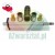 Complete aluminum pedal valve block type I with push-in fittings and silencers